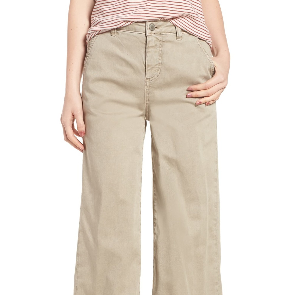 Caslon Wide Leg Pant - Tan NWT